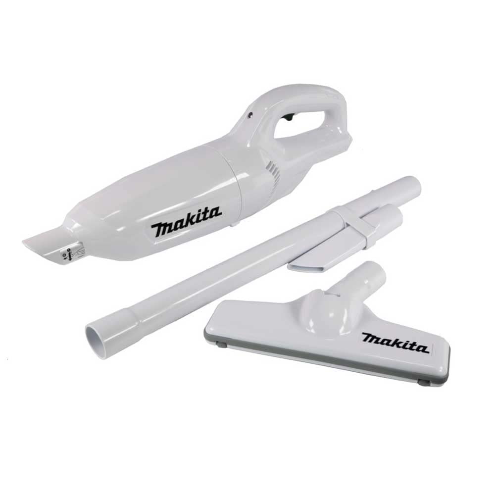 Makita CL106FDZW Cordless Vacuum Cleaner 10.8V White Capsule Type, Slide/Trigger Switch, Body Only (Battery, Charger Sold Separately)
