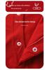 Youqi Infant Red Romper: Full Moon, 100 Days, First Birthday Formal Wear - Long Sleeve Autumn Jumpsuit