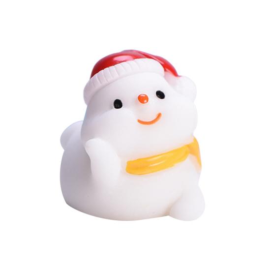 Mini DIY pryskyřice Santa Claus Sněhulák Forma Mikro Krajina Zahrada Domácí dekorace