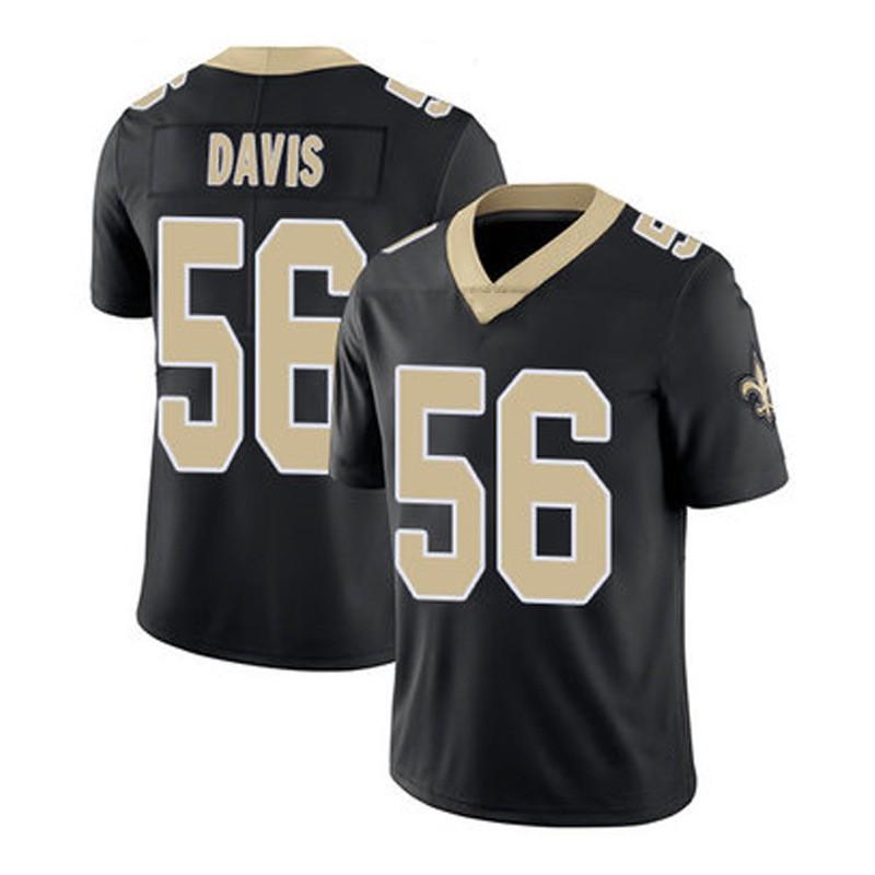 New Orleans Saints Football Jersey 41 Kamara 7 Hill 12 Olave Embroidered Sportswear