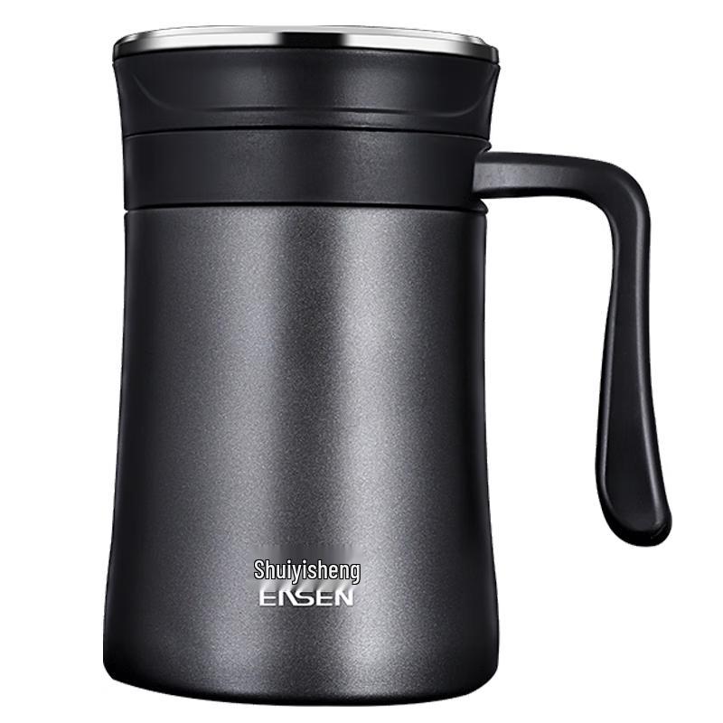 Shuiyisheng 316 Stainless Steel Weak Alkaline Thermos Mug with Handle