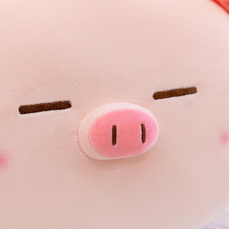 Adorable Pig Plush Pillow Cushion for Bed and Sofa - Perfect Gift for Girls