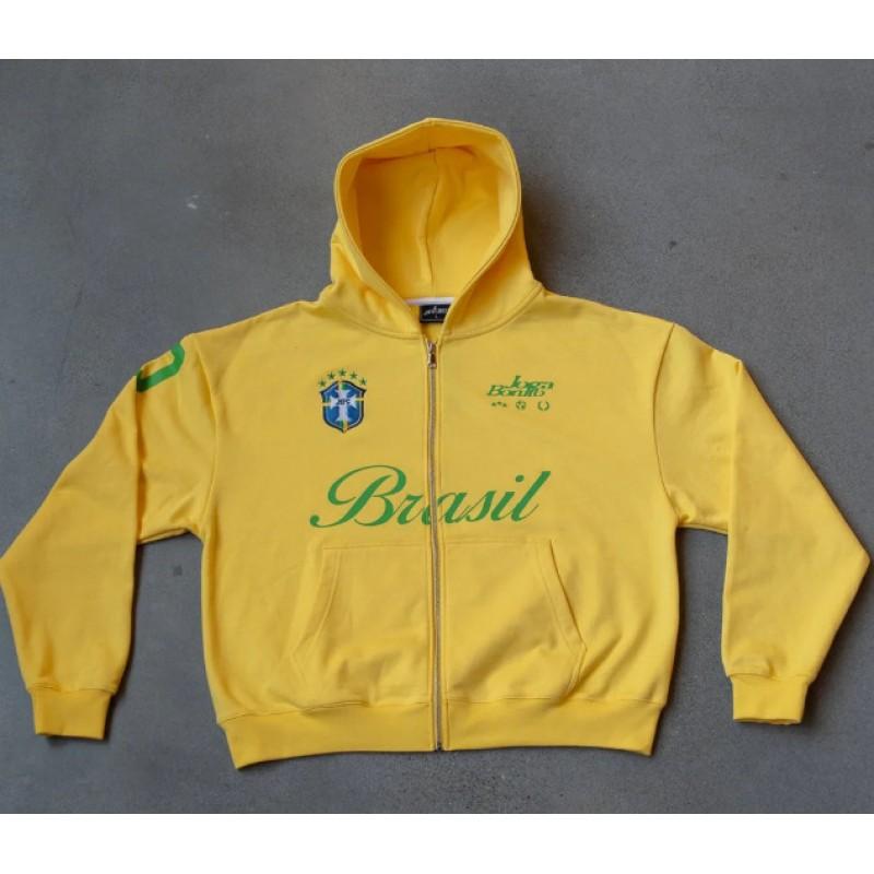 Hip Hop Streetwear Reißverschluss Hoodie Teens Lockerer Schnitt Buchstabenprint Sweatshirt Winter Freizeit Oberbekleidung