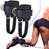 1Pair Padded Ankle Straps Ankle Straps for Double D-Ring Fitness Ankle Cuffs for Gym Workouts Rebate Leg Extensions