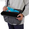 Abu Garcia Top Messenger Coated Shoulder Fishing Semi-Hard Bag, Gray, Storage, Water-Resistant, Bag,