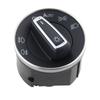 Car Headlight Switch Trim Frame Ring Knob Ring Trim Cover for VW Tiguan Golf Jetta MK5 MK6 Passat B6 B7 CC Touran Tiquan