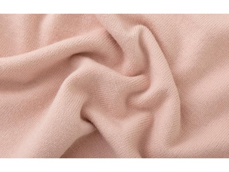 Plus Size Women's Winter Doll Collar Sweater - Age-Reducing Casual Knitwear, 2025