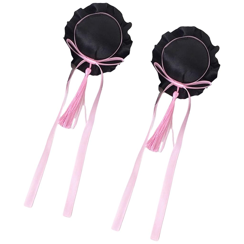 Hair Buns Cover Chinese Styles Bowknot Hair Clip Cosplay Barrettes 2000s Party Headpieces Masquerade Anime Hair Ornament