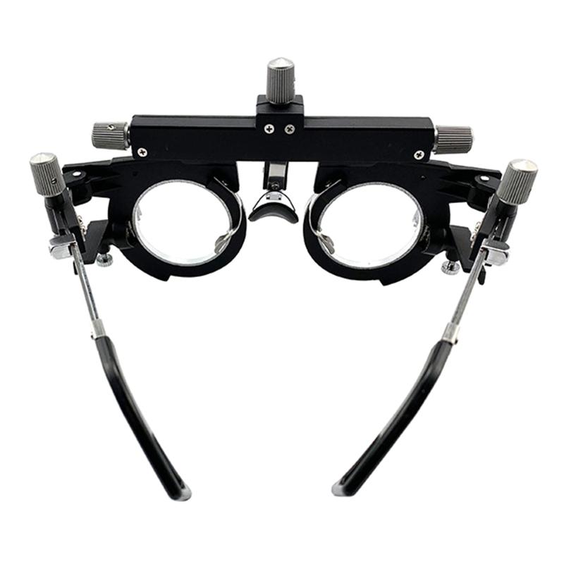 Optical Trial Frame Adjustable Optical Optic Trial Lens Frame Stainless Steel Panel Changeable Cylinder Axis Durable