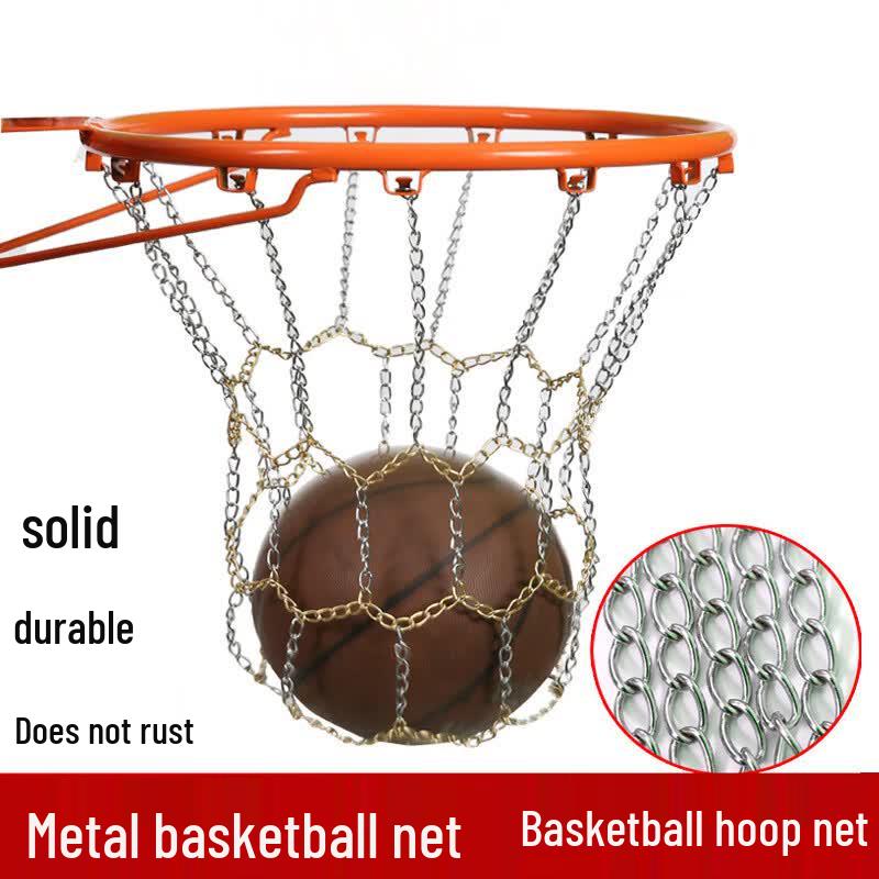 Galvanized Metal Chain Basketball Net
