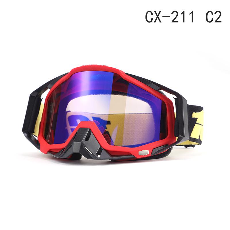 Gafas de Moto y Esquí a Prueba de Viento Transfronterizas: 100% Todoterreno, Equitación al Aire Libre y Protección para Descenso