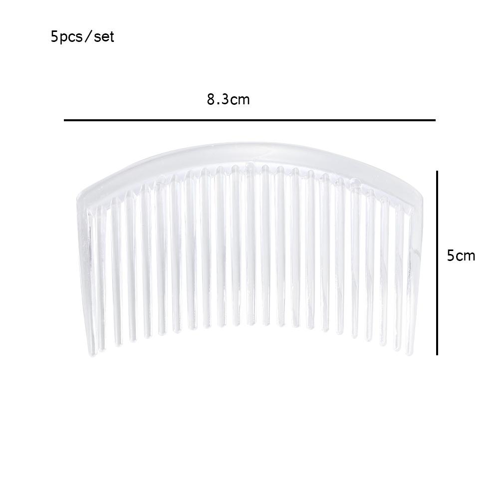 Women Salon Tool DIY Hair Accessories Plastic Hair Clip Hair Comb Styling Tools Comb
