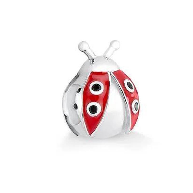 New Copper Forest Seriespeacock Dragonfly Pendant Bead Fit Original Trinket Charms Bracelet Jewerly Accessories