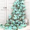 Artificial Flower Silk Cherry Blossom Hanging Vine Home Garden Wedding Garland Arch Party Cherry Blossom Wall Decoration