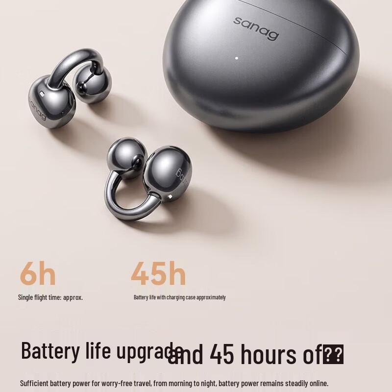 SANAG S7S Ultra Open-Ear AI Translation Bluetooth Earbuds