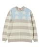 BEYOND CLOSET [Collection Line] New Kids Merino Wool Brushed Knit Sky Blue