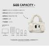 New Big-eyed Plush Bag Fur High-end Handbag Tote Bag Madam Women's Shoulder Messenger Bag Autumn Winter Cute and Fashionable
