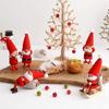 NORDIKA nisse Nordica Nisse Christmas Wooden Doll Santa Claus Entangled in Illuminated (Red Decorations)