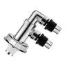Washing Machine Drain Hose Connector Drain Pipe Adapter ABS Drain Joint for Leak Frees Performances & Easy Installation