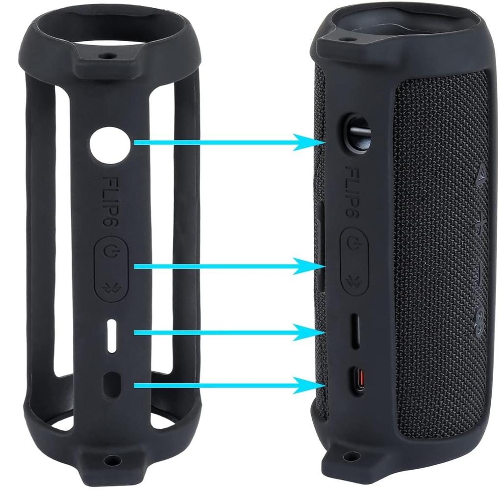 Silicone case for JBL flip 2 / 3 / 4 / 5 / 6 speaker