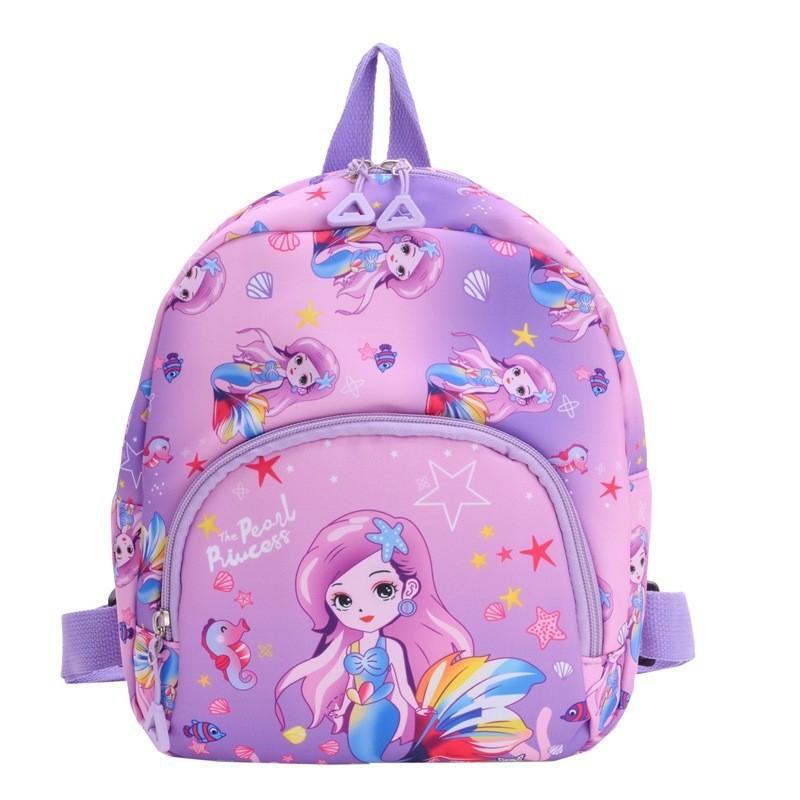 Cute Cartoon Dinosaur Mini Backpack For Toddlers Breathable Nylon Material