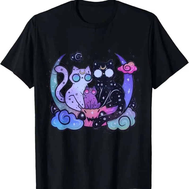 Funny Cute Bat Skeleton Print Tshirt Unisex Unisex Summer Casual Fashion Streetwear Loose Tops Crew Neck Short Sleeve Cotton Tees
