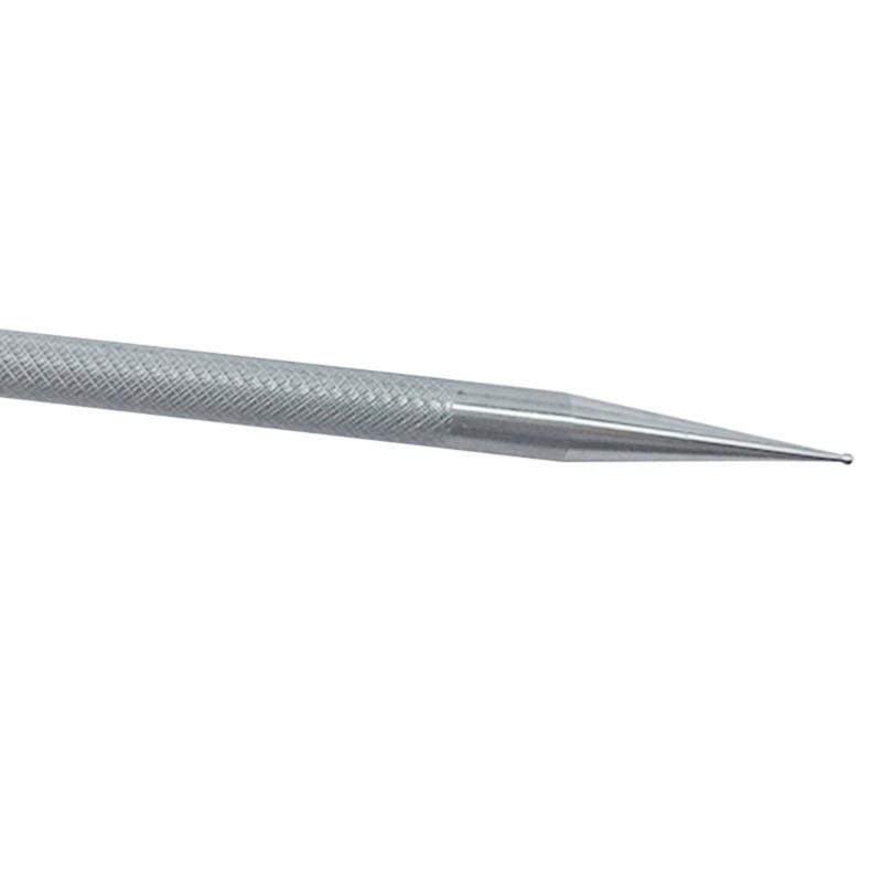 Fine Tip Leather Scribing Tool Carbon Steel Leather Scriber Tool Slip Resistant Handle for Leather Carving Sewing