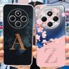 For Xiaomi Redmi 14C Case Luxury Letters Cover 6.88'' Clear Silicone Phone Case For Xiaomi Redmi 14C Redmi14C Soft Fundas Bumper