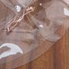 Waterproof Round Transparent Tablecloth PVC Table Pad Dining Table Table Cover  Household