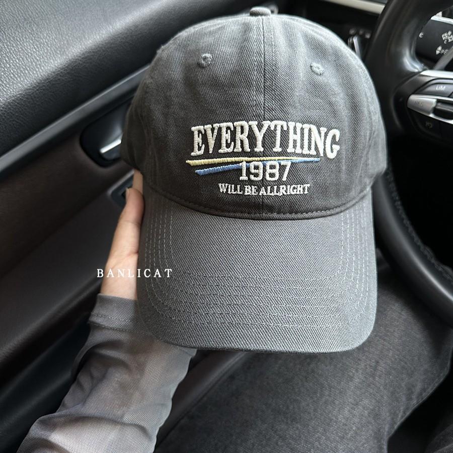 New American Retro Washing Cotton Embroidered Baseball Hat for Men and Women with Wide Brim Showing Faces with Small Duckling Hat