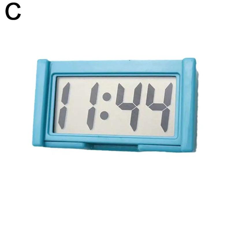 Mini Digital Large Screen Car Dashboard Electronic Self-adhesive Mini Car Clock for Truck Dashboard