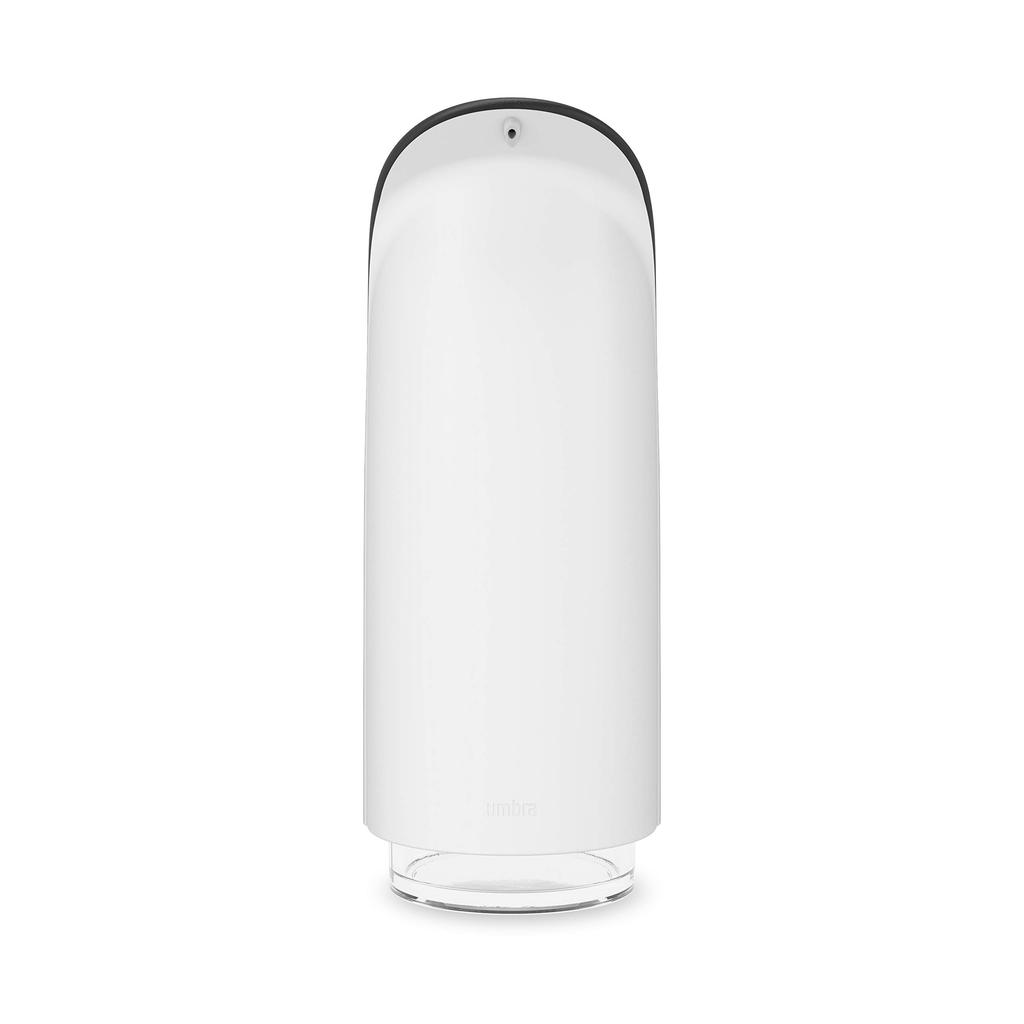 Umbra Soap Dispenser with Soap W10 x D8 x 21015548050 Pump, 325ml, Black/White, H20cm, EMPEROR,