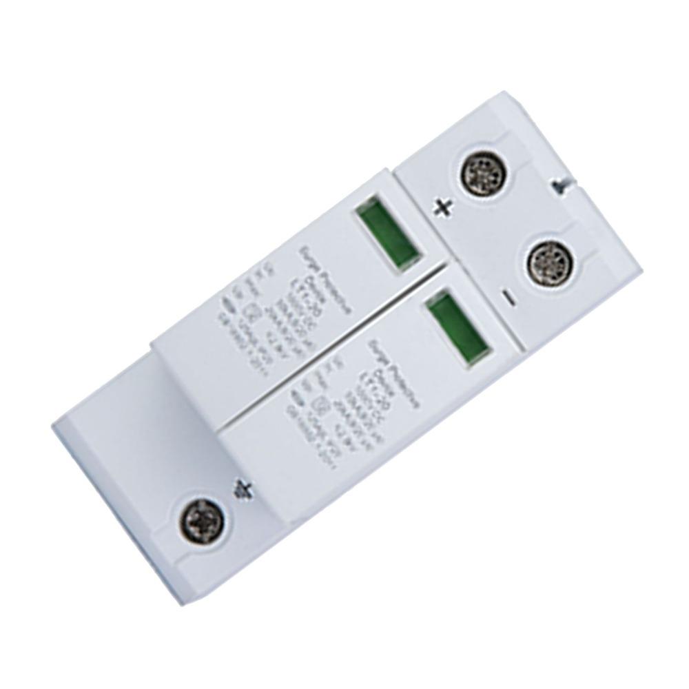 Overvoltage Protection 2P Lightning Protector 1000V 20KA Low Voltage Arrester Arrester Device Photovoltaic Systems