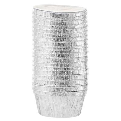 20Pcs Air Fryer Folha de Alumínio Bolo Copos Microondas Folha de Lata Bandeja de Alimentos Recipiente
