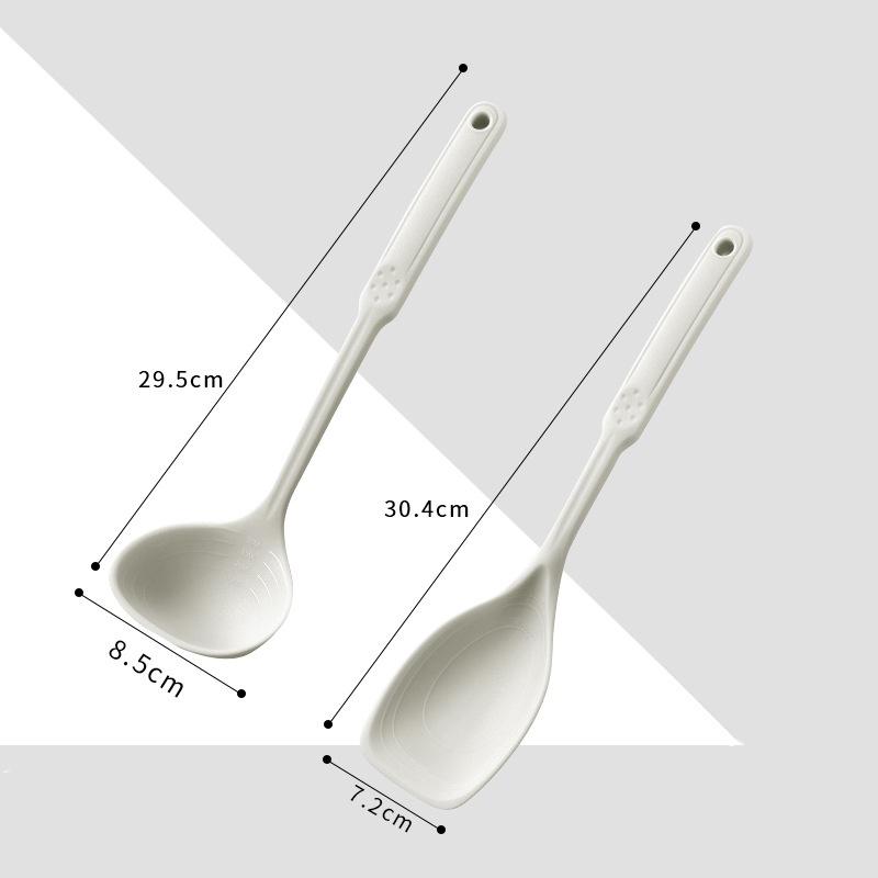 1/2/3PCS Spatule en Silicone Résistante à la Chaleur Cuillère Grattoir Accessoires de Cuisine Multifonctionnels Outil de Cuisine Ustensile Batterie de Cuisine