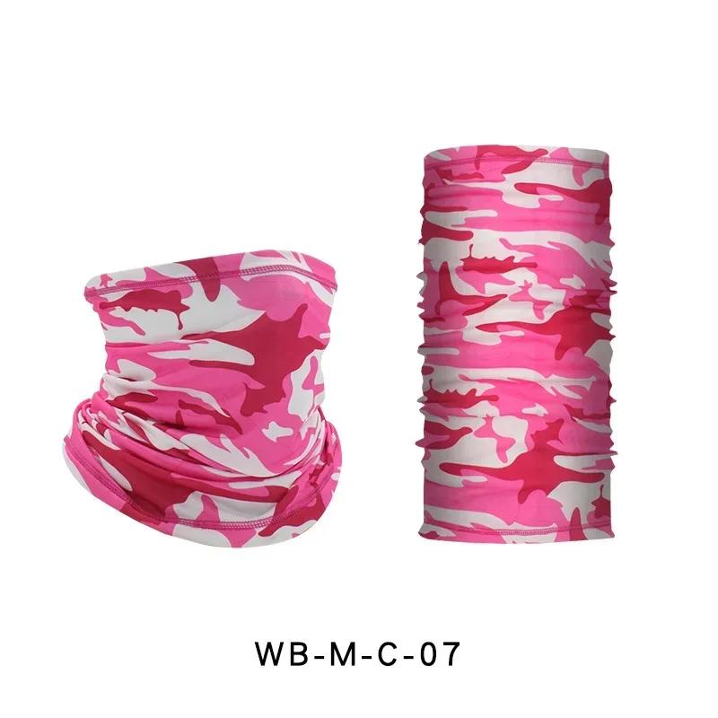 Halbgesichts-Bandana Schal Radfahren Angeln Wandern Sport Weich Glatt Elastisch Atmungsaktiv Schlauch Nackenschutz Herren Halstuch