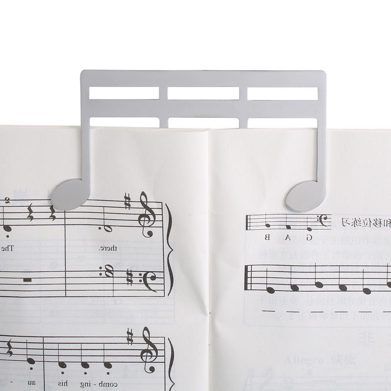 Multi-color Metal Sheet Music Clips for Guitar, Piano, and Musical Instruments