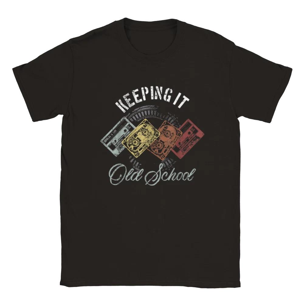 Keeping it Old School - Music - Unisex Crewneck T-shirt S