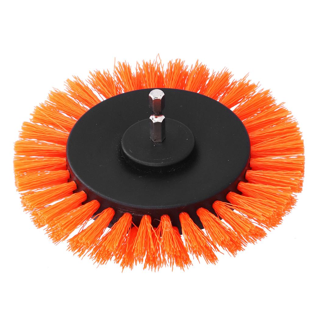 2 Pack 3.5 Inch Electric Drill Brush Head Drill Brush Attachment for Carpets Decoration