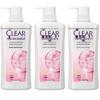 Clear Anti-Dandruff Cherry Blossom Shampoo 3-Pack