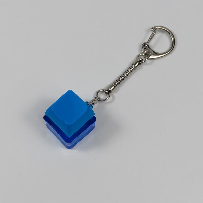 

1pcs Key Switch Keychain Shaft Tester Mechanical Keyboard Fidget Button Finger Toys Relief Stress Gifts For Party Favors