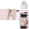 Fashionable Pu Leather Shoulder Bag With High Capacity And Rhombus Design For Women