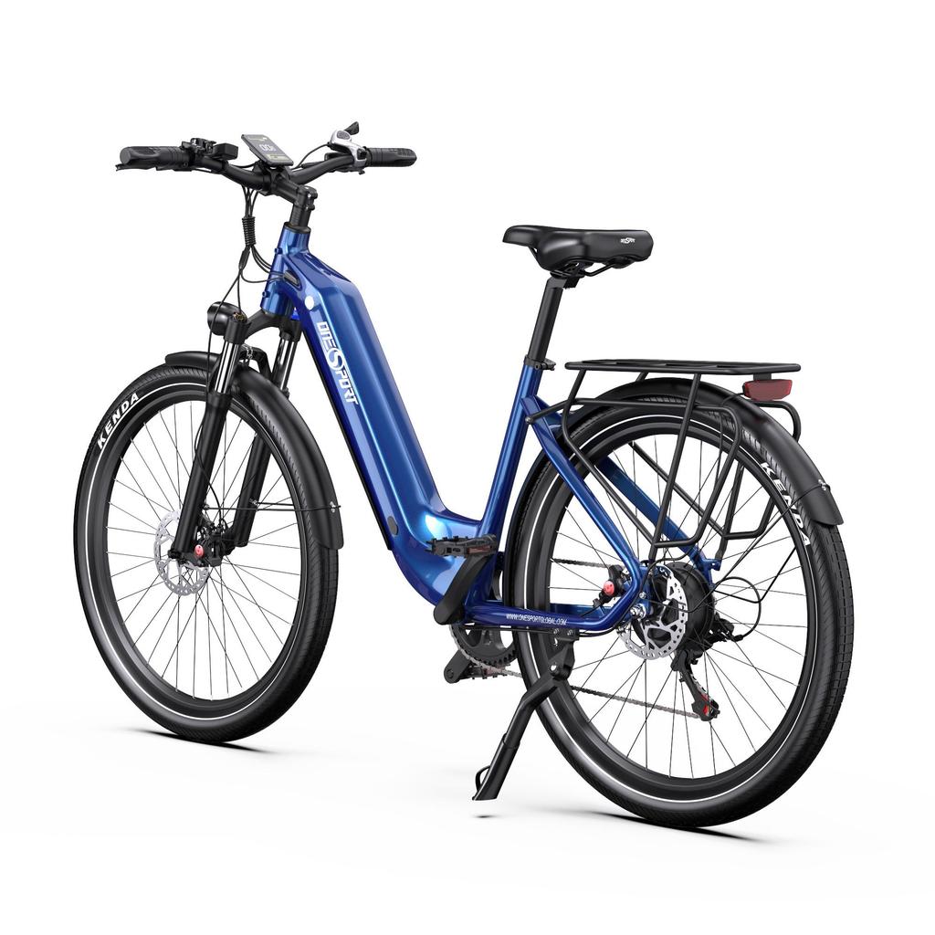 ONESPORT OT05 Electric Bike 36V 18.2Ah Battery, 250W Morot, 27.5*2.25 Inch Tires, 120KM Range, Hydraulic Disc Brakes E-Bike