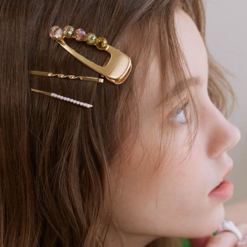 luvinball Bubble Snowball Hair Clip