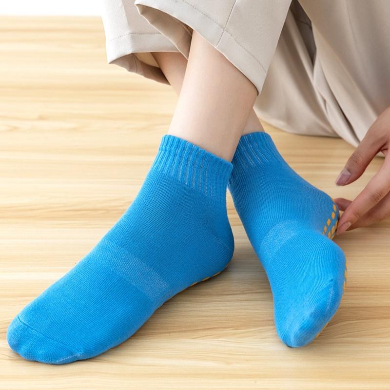 Unisex Männer Frauen Hochwertige Baumwolle Sportsocken Silikon Anti-Rutsch Frauen Yoga Socken Weibliche Damen Pilates Ballett Tanzsocken