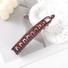 AWAYTR Vintage Amber Hair Clips Comb Clamp Tooth Hairpin Handmade Girl Hair Accessories Festival Gift Valentine Headwear
