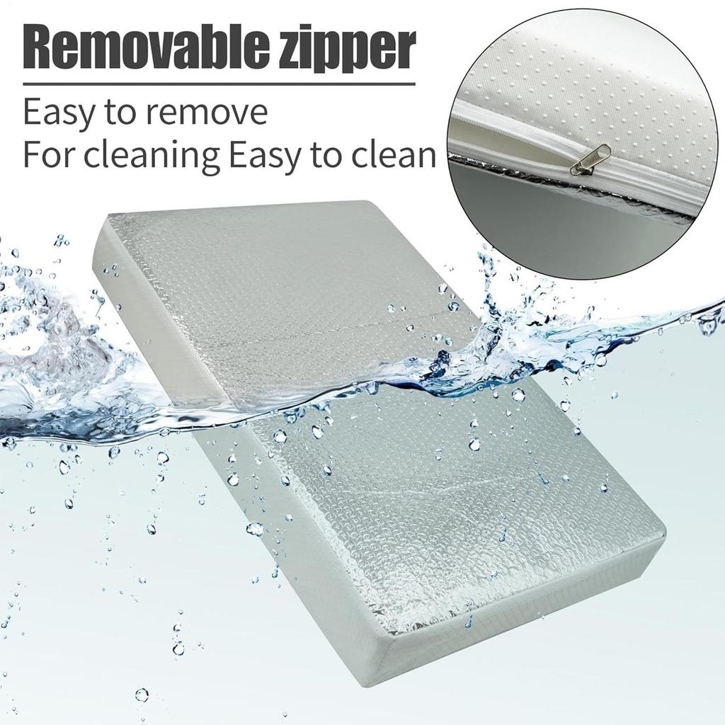 RV Vent Covers For Roof Reflective Waterproof RV Roof Vent Cover Ventilation Accessory For Trailer Caravan Bathroom Shower