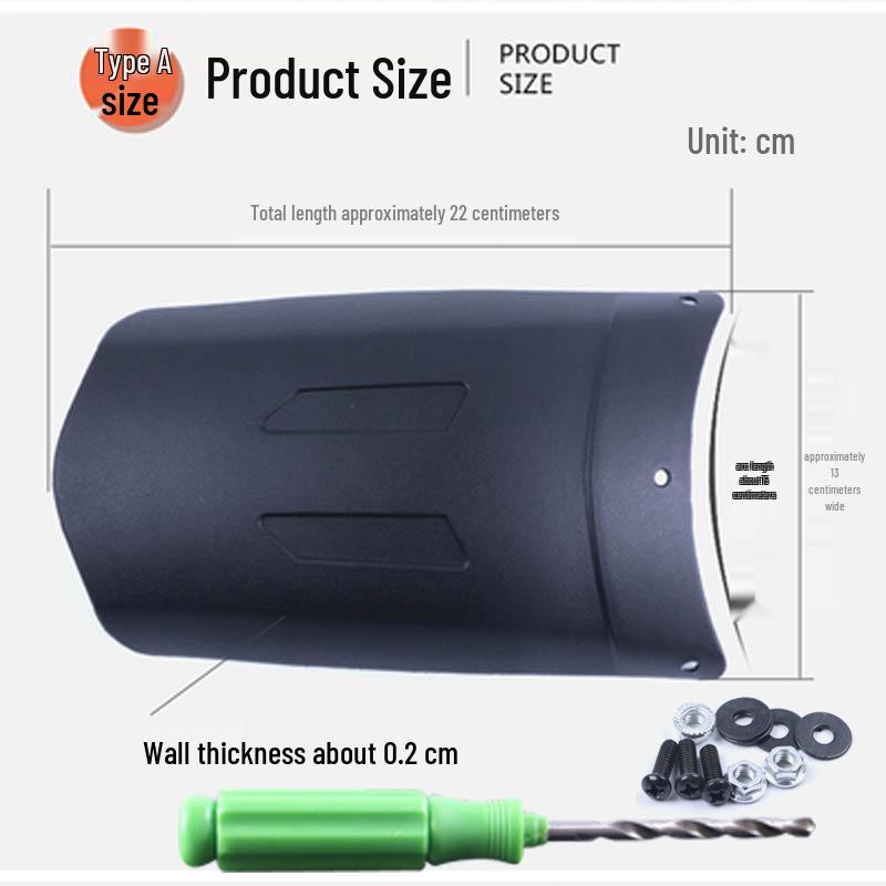 

Benelli TNT150 Front & Rear Modified Splash Guard Mudguard Fender