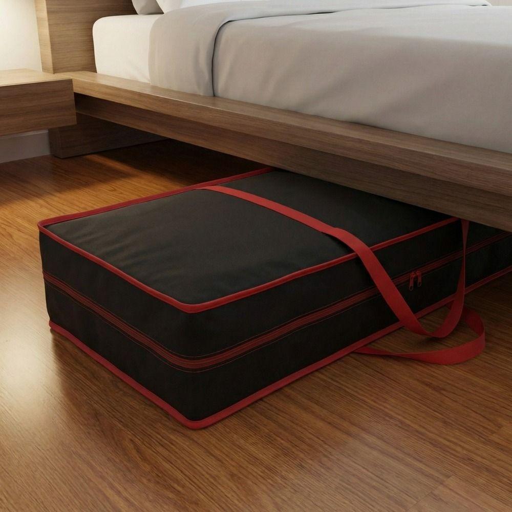 Large Capacity Wrapping Paper Storage Bag Zippered Gift Wrap Organizer Under Bed Storage