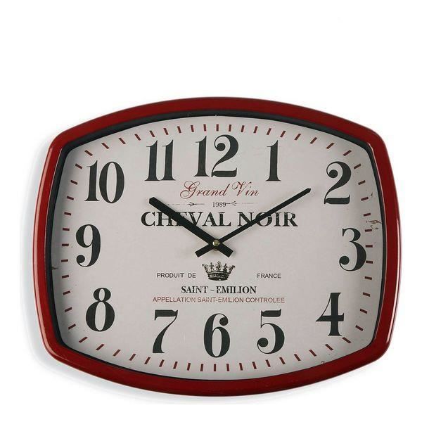 Horloge Murale - Métal - 6 x 33 x 40 cm - Contemporain - Design - Intérieur